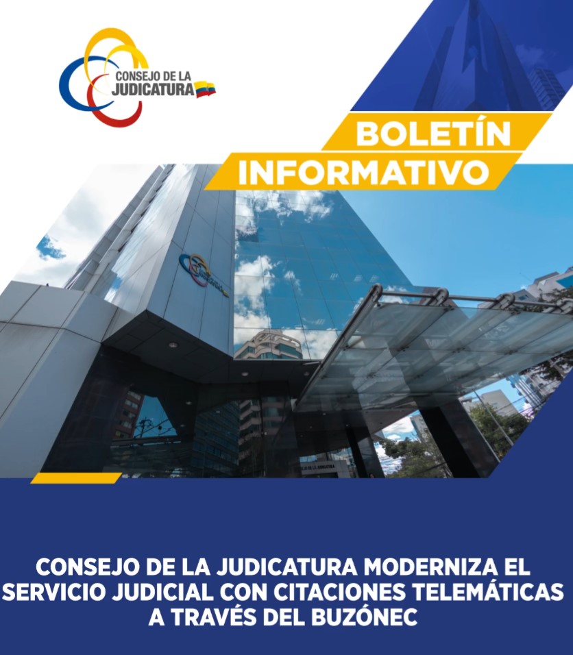Justicia digital en Ecuador: citaciones telemáticas vía BuzónEC y SATJE