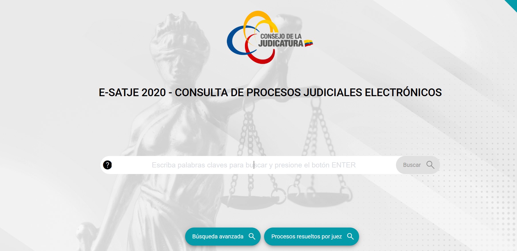 Cómo consultar procesos en la Función Judicial (paso a paso)